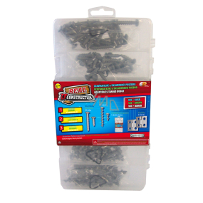 EP Line Real Construction Replacement Screws 100+ pieces Creative set for small DIYers, recommended age 6+