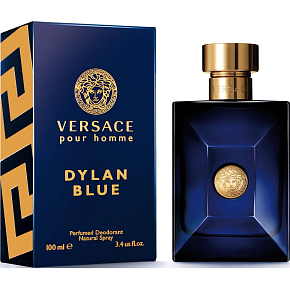 Versace Dylan Blue perfumed deodorant glass for men 100 ml