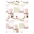 Ditipo Gift wrapping paper 70 x 200 cm Christmas white type 10