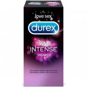 Durex Intense Orgasmic condom nominal width: 56 mm 10 pieces