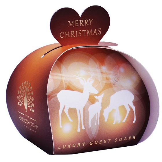 English Soap Sobi - Merry Christmas Natural perfumed soap with shea butter 3 x 20 g
