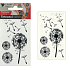 Tattoo decals Dandelions 10.5 x 6 cm