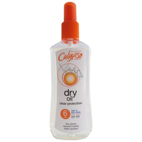 Calypso Dry Oil SPF6 Suntan Oil 200 ml