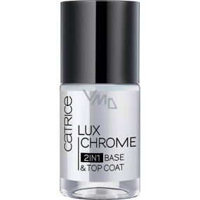 Catrice LuxChrome 2in1 Base & Top Coat base and top coat for nails 10 ml