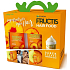 Garnier Fructis Goodbye Damage strengthening shampoo 250 ml + strengthening hair balm 200 ml + Hair Food sample 15 ml, cosmetic set