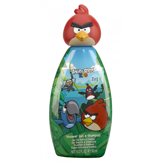 Angry Birds Red Bird Rio baby shower gel and shampoo 300 ml