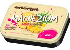 Energit Magnesium Pineapple vitamin tablets to reduce fatigue and exhaustion of 42 tablets