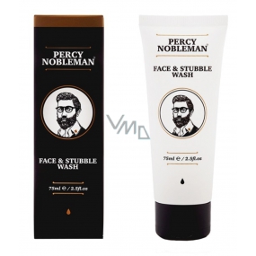 Percy Nobleman Coconut and Beard Cleansing Gel with coconut and glycerin 75 ml
