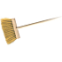 Spokar Hammered Broom with Handle, synthetic fibers (PVC), handle 120 cm, width 50 cm
