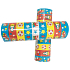 Serpentine decorations spirals boy 14 mm x 4 m 9 pieces in a pack