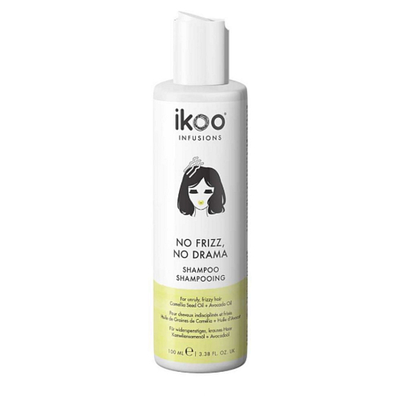 Ikoo No Frizz, No Drama Shampoo for Unruly and Curly Hair 100 ml