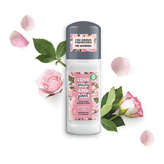 Love Beauty & Planet Murumur Butter and Rose Caring deodorant roll-on 50 ml