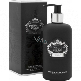 Castelbel Black Edition 2 in 1 washing gel for hands and body for men dispenser 300 ml