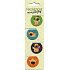 Albi Magnetic Mini Bookmarks Pugs diameter 3 cm 4 pieces