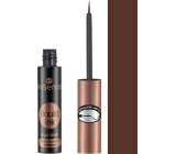 Essence Liquid Ink Eyeliner Waterproof Brown waterproof ink eyeliner 02 Ash Brown 3 ml