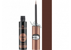 Essence Liquid Ink Eyeliner Waterproof Brown waterproof ink eyeliner 02 Ash Brown 3 ml