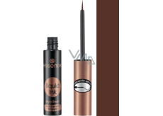 Essence Liquid Ink Eyeliner Waterproof Brown waterproof ink eyeliner 02 Ash Brown 3 ml