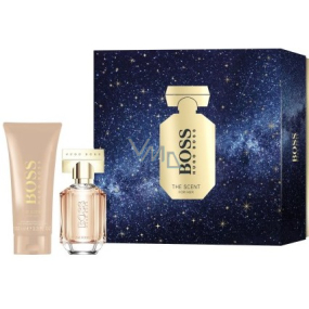 Hugo Boss Boss The Scent eau de parfum for women 30 ml + body lotion 50 ml, gift set for women