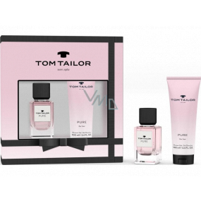 Tom Tailor Pure for Her eau de toilette for women 30 ml + shower gel 100 ml, gift set for women