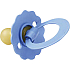 Flora children's latex pacifier, round with ring, 1 piece