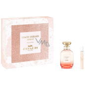 Coach Dreams Sunset eau de parfum for women 60 ml + eau de parfum for women 7,5 ml, gift set for women