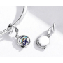 Sterling silver 925 Egypt - Eye of Horn, pendant for bracelet symbol