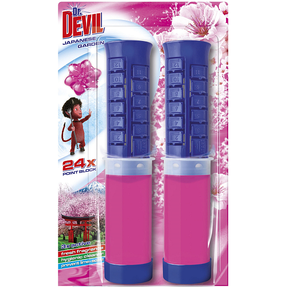 Dr. Devil Japanese Garden 3-in-1 Point Block WC point block duopack 2 x 75 ml