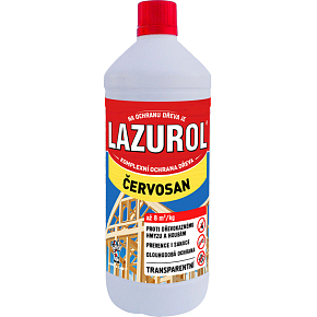 Lazurol Červosan for woodworm control, 1 l