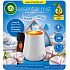 Air Wick Essential Mist Linen & White Orchid - Laundry and White Orchid aroma diffuser set 20 ml