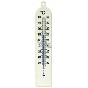 Schneider Thermometer Plastik II interior, plastic, white, 240 x 48 mm