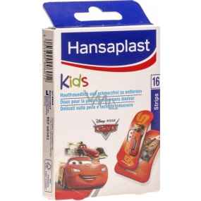 Hansaplast Disney Cars patches with a children's motif of 16 pieces