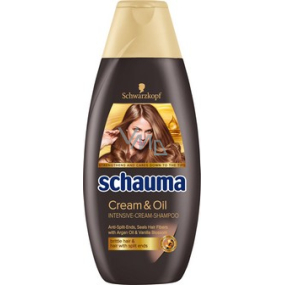 Schauma Cream & Oil intensive cream hair shampoo 400 ml