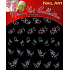 Absolute Cosmetics Nail Art self-adhesive 3D nail stickers GS22 1 sheet