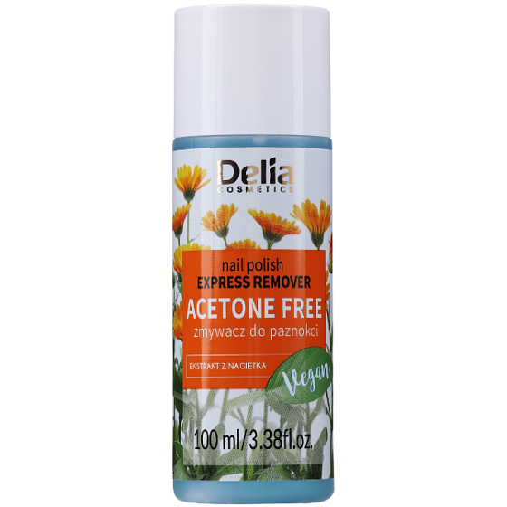 Delia Cosmetics Acetone Free Nail Polish Remover 100 ml