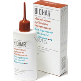Biohar Hair growth serum with natural hyaluron against hair loss 75 ml