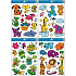 Non-adhesive window film with animals 42 x 30 cm 1 piece