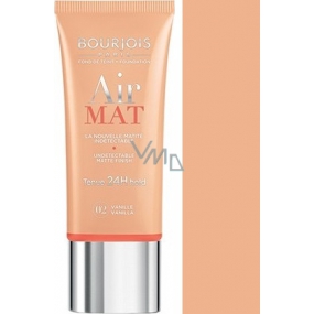 Bourjois Air Mat Foundation opaque makeup 02 Vanilla 30 ml