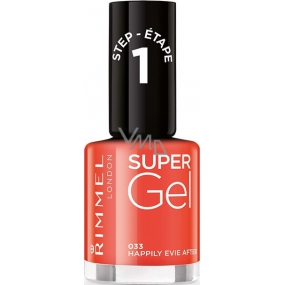 Rimmel London Super Gel nail polish 033 Happily Evie After 12 ml