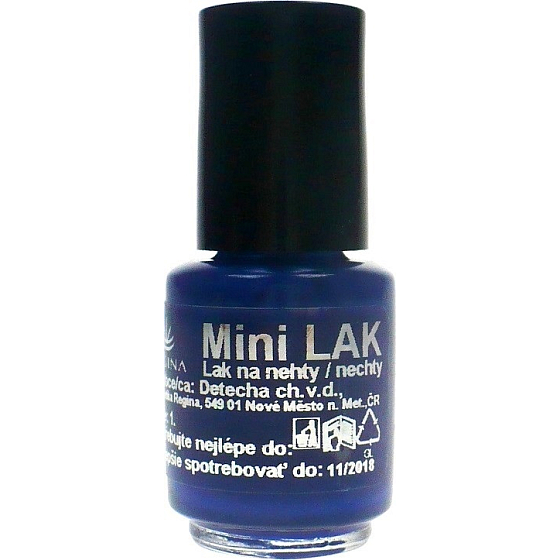Regina Tricolor mini nail polish Blue 5 ml