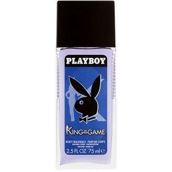 Playboy King of The Game perfumed deodorant glass for men 75 ml
