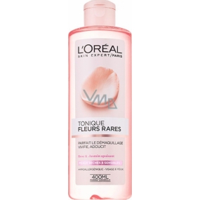 Loreal Paris Fleurs Rares Tonique Fraicheur lotion with extracts of rare flowers for dry and sensitive skin 400 ml