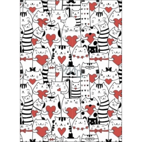 Albi Document case Cats with hearts A6 - 15.5 x 11.2 cm