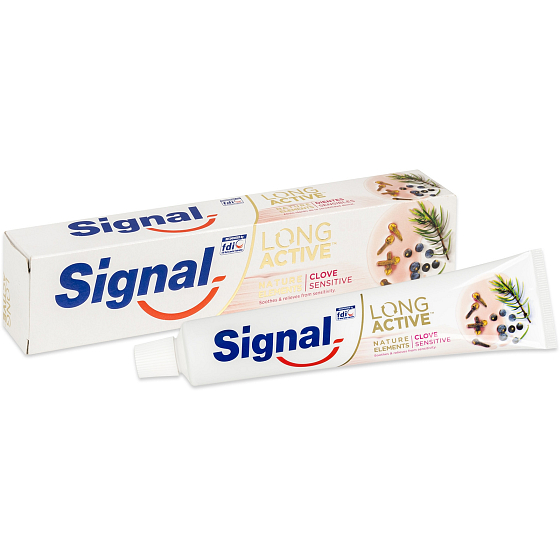 Signal Long Active Naturals Elements Sensitive 6+ toothpaste for sensitive teeth 75 ml