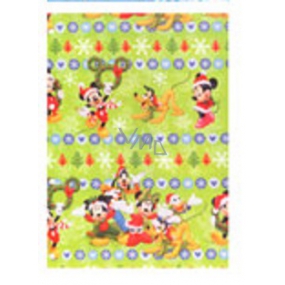 Ditipo Gift wrapping paper 70 x 200 cm Christmas Disney Minnie Pluto light green