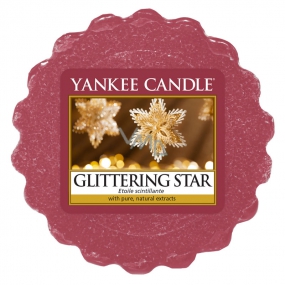 Yankee Candle Glittering Star - glowing star fragrant wax for aroma lamps 22 g