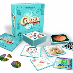 Albi Cortex educational game practicing logical thinking, memory, perception, ability to recognize objects by touch recommended age from 8+