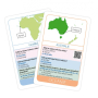 Albi Flags, states, cities, people and nature social quiz game recommended age 10+
