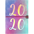Albi Diary 2020 weekly metallic Rainbow 19 x 13 x 0.7 cm