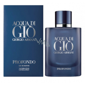 Giorgio Armani Acqua di Gioia Profondo perfumed water for men 75 ml