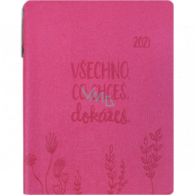 Albi Diary 2022 weekly with pen Everything you want you can do 14,5 x 11 x 1,1 cm